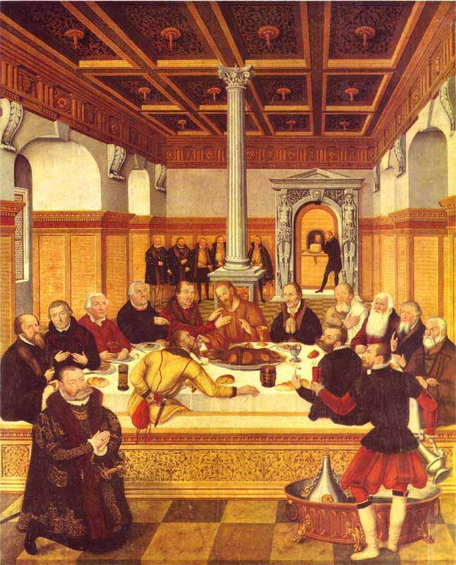 Lucas Cranach the Younger Last Supper China oil painting art